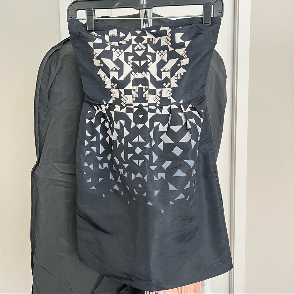 Silence & Noise Black Studded Minidress
